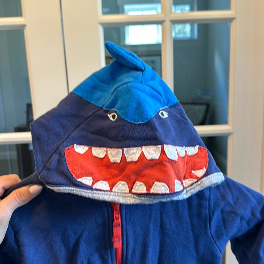 Adorable Shark Mini Boden Hoody